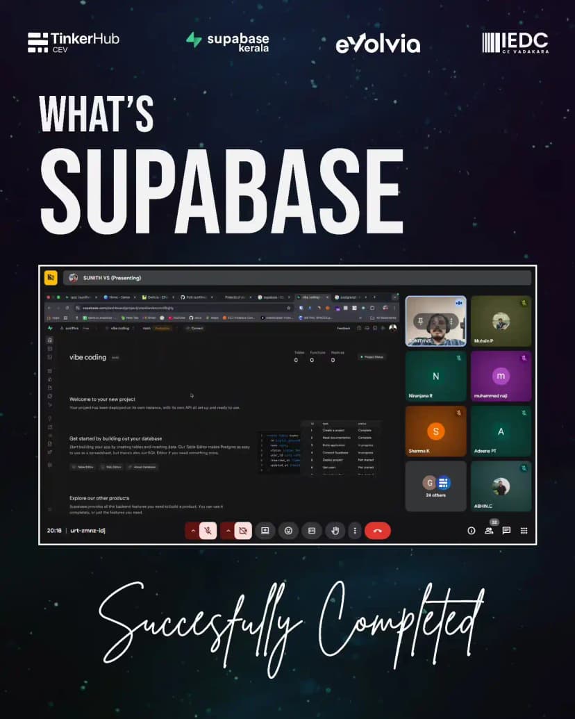 What's Supabase (completed)